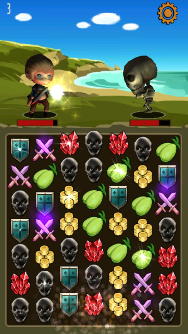 Endless Match 3 Skull Garden for Windows 10