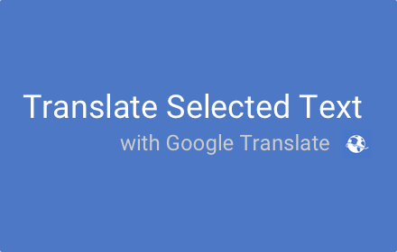 Translate Selected Text small promo image