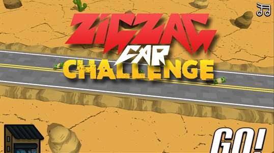 ZigZag Car Challenge 3D screenshot 1