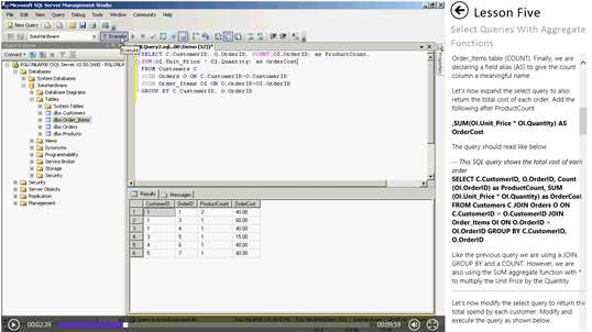 SQL Database Fundamentals screenshot 7