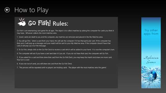 Go Fish! screenshot 4