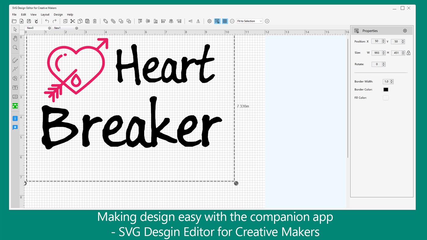 #6. Creative Elements for Design Space (Windows) Bởi: HUXSoft