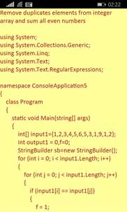 Complete C# Programs screenshot 4