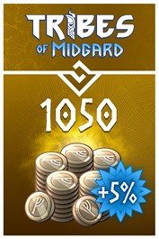 Tribes of Midgard 1050 Platinum Coins