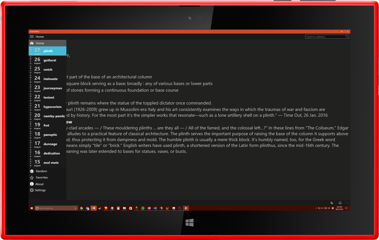 #2. Diurnal Word (Windows) 由: Manumit the Mind