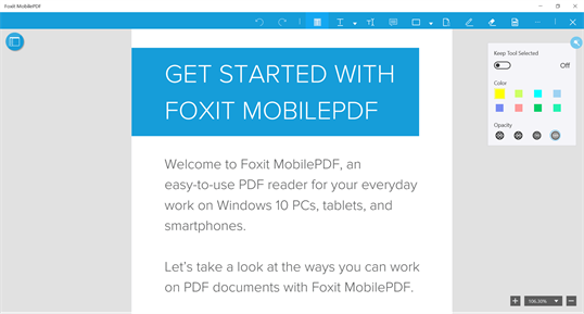 Foxit MobilePDF screenshot 6
