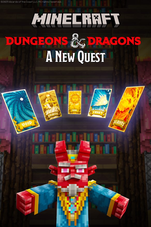 Minecraft - Dungeons & Dragons: New Quest Xbox Series X|S and Xbox One cover art