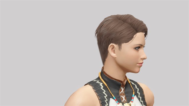 "Noble Short" hairstyle screenshot 3