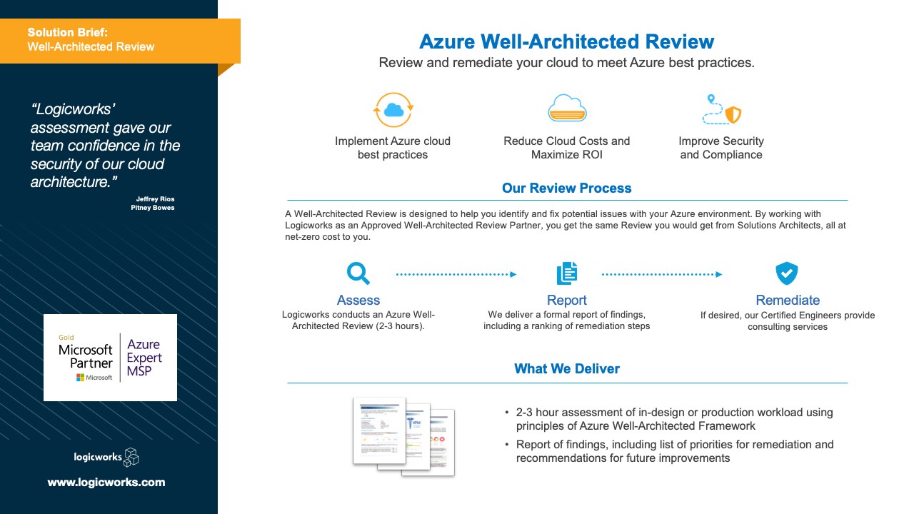 azure well architected security
