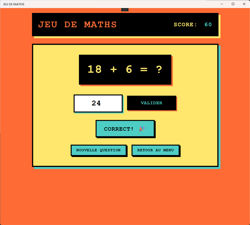#2. JEU DE MATHS (Windows) От: RollerNiGi
