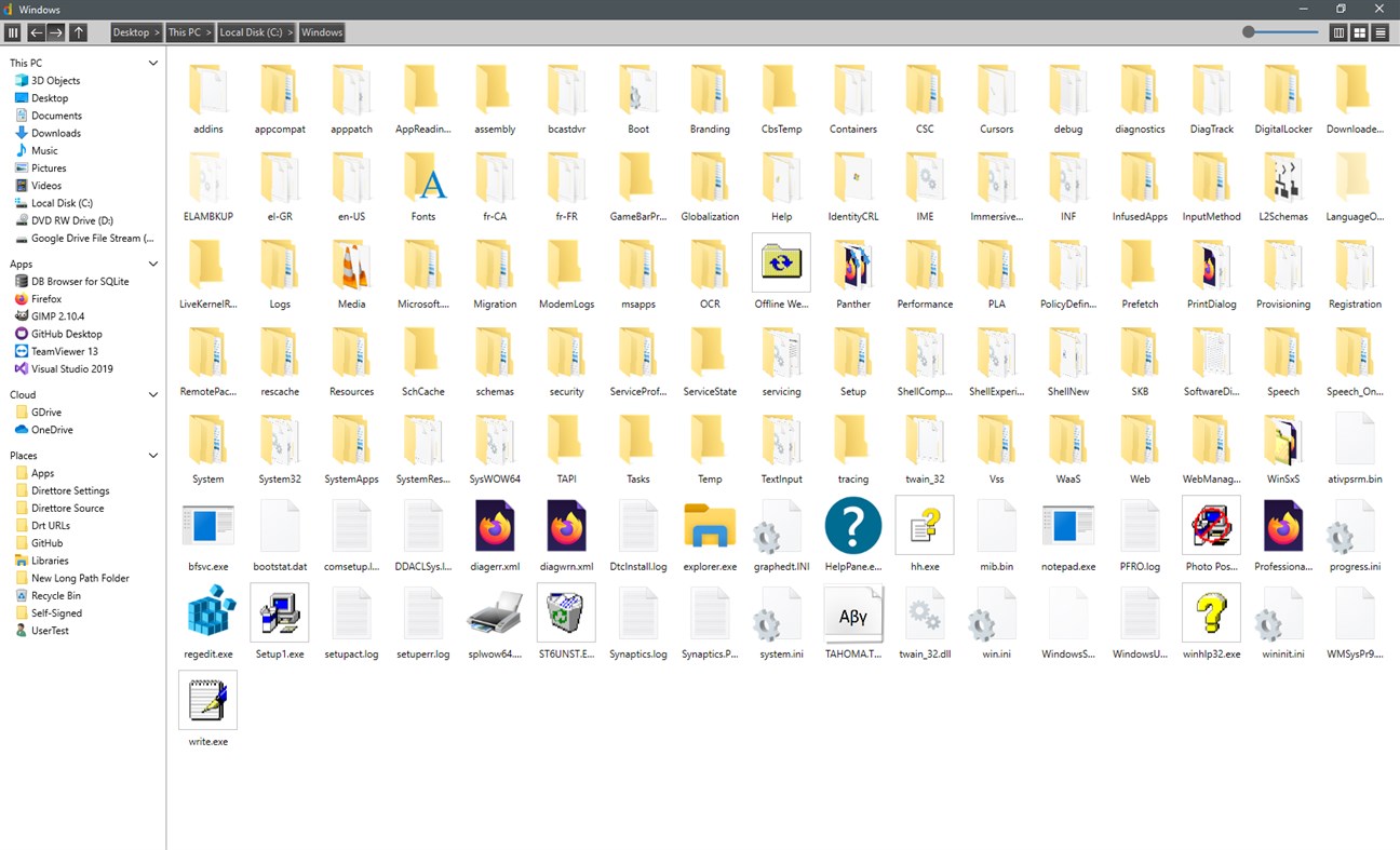 #4. Direttore File Manager (Windows) Με: KonsApps