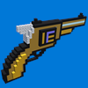 Guns 3D Color by Number - Voxel Coloring Book
