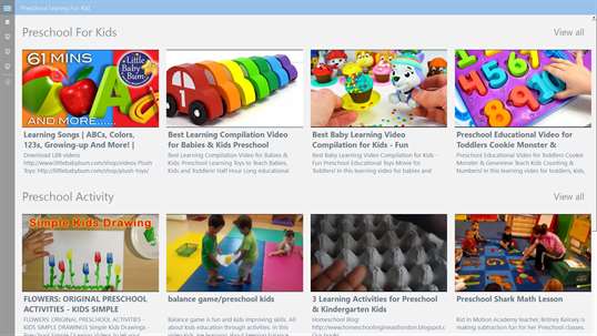 Preschool Learning Activities screenshot 1