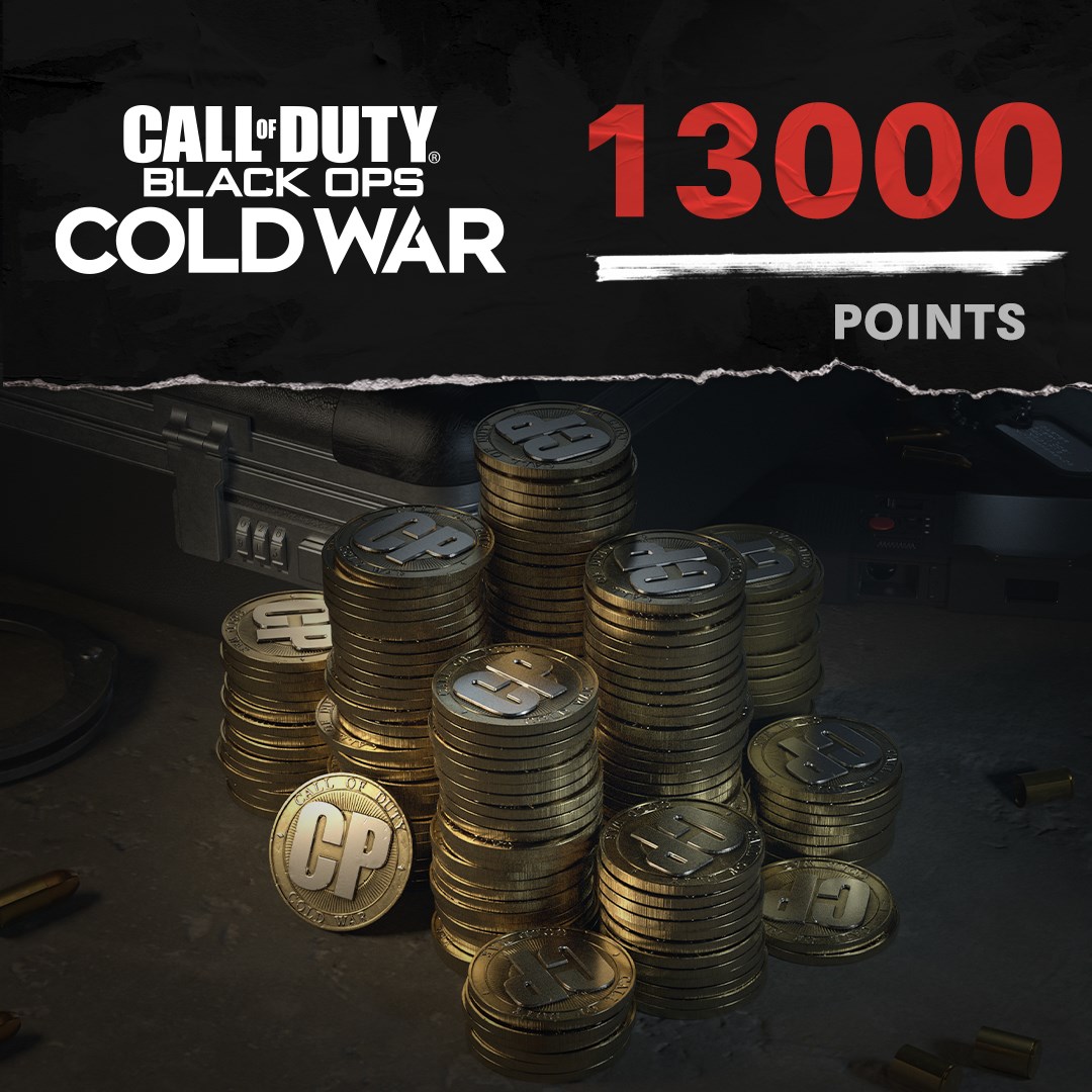 13,000 Call of Duty®: Black Ops Cold War Points