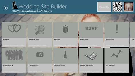 Wedding Site Builder Screenshots 2