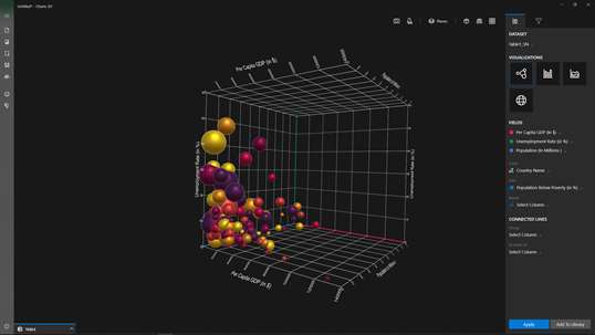 Charts 3D, a Microsoft Garage Project screenshot 2