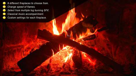 Virtual Fireplace Screensaver Vista