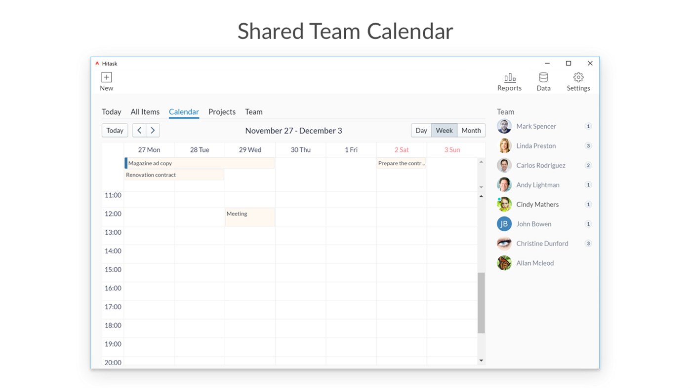 #3. Hitask: Team Task Management (Windows) Με: Human Computer