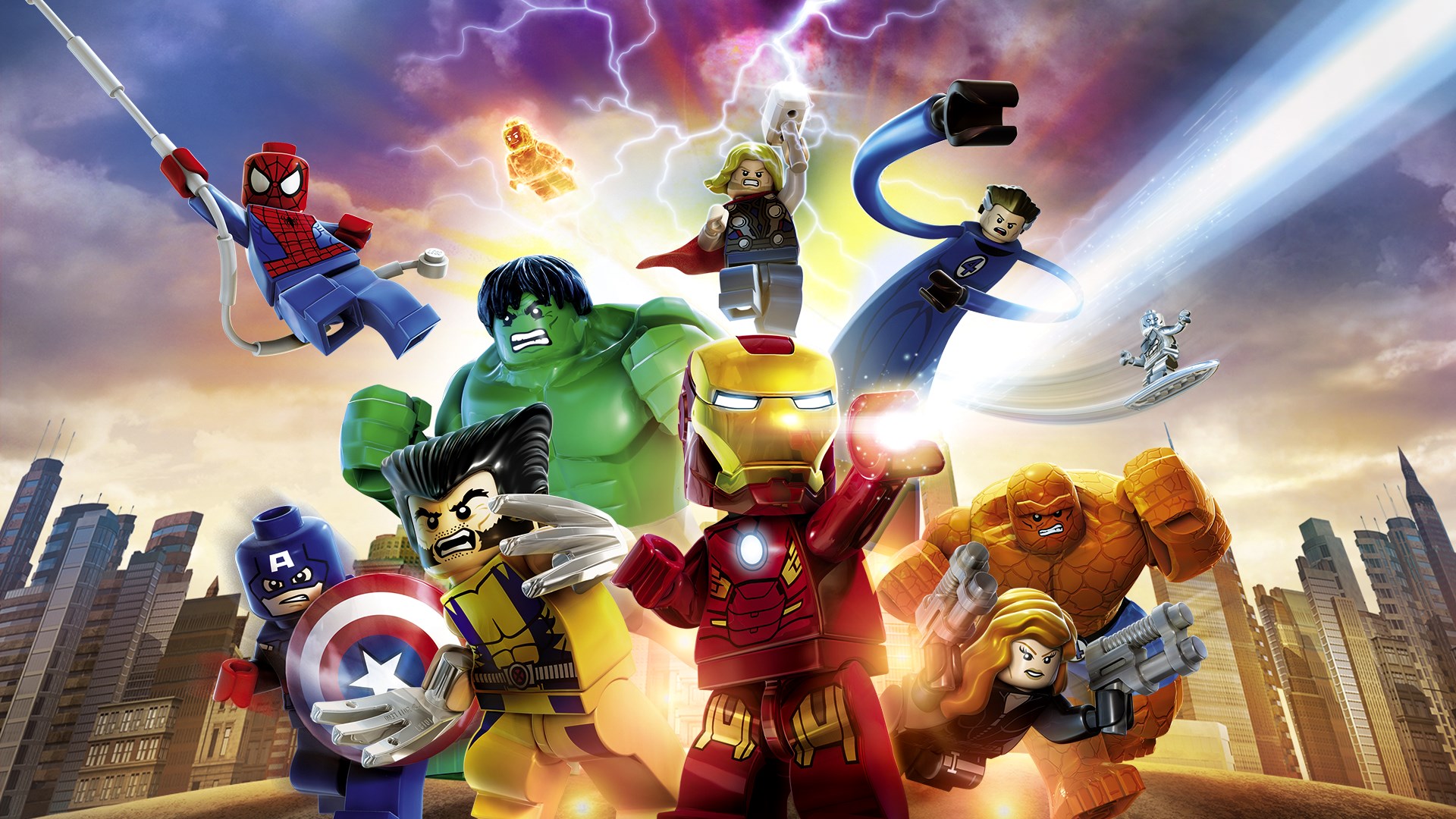 lego marvel super