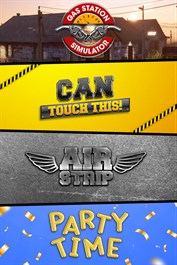 Gas Station Simulator, Airstrip DLC, Can Touch This DLC and Party Time DLC Bundle