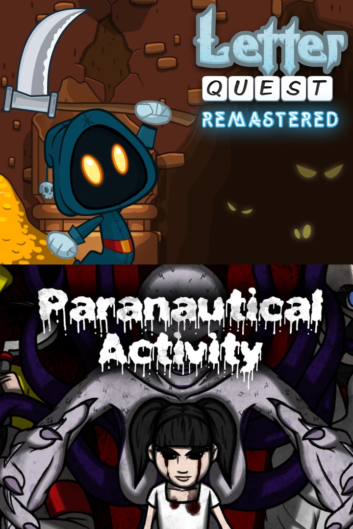 Letter Quest/Paranautical Activity Bundle image