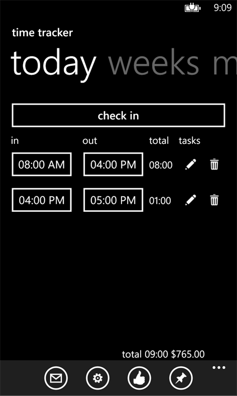 Time Tracker Screenshots 1