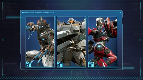 Exosuit Early Unlock Ticket Pack 4