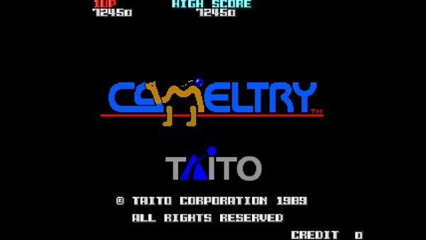 Arcade Archives 2 CAMELTRY — 1