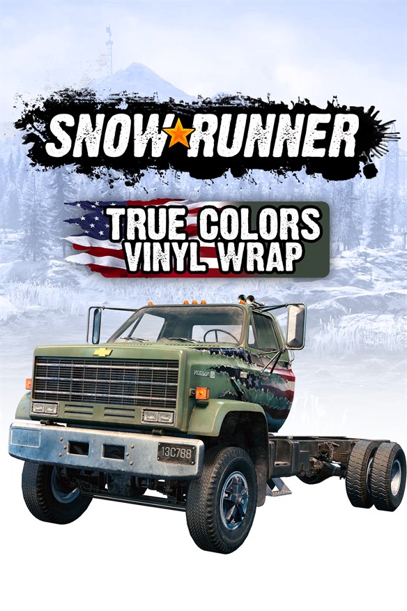 SnowRunner – True Colors Vinyl Wrap Xbox Series X|S and Xbox One cover art