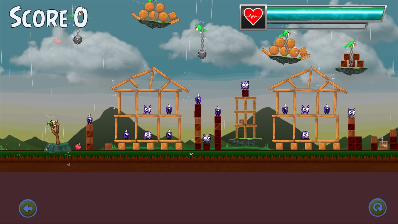 #4. Hungry Birds (Xbox) Af: PJ Software Studios