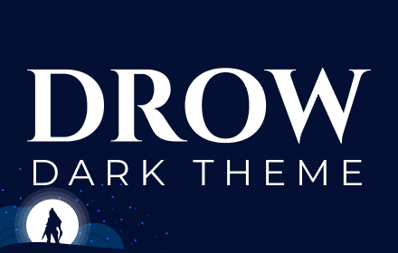 Drow Dark theme small promo image