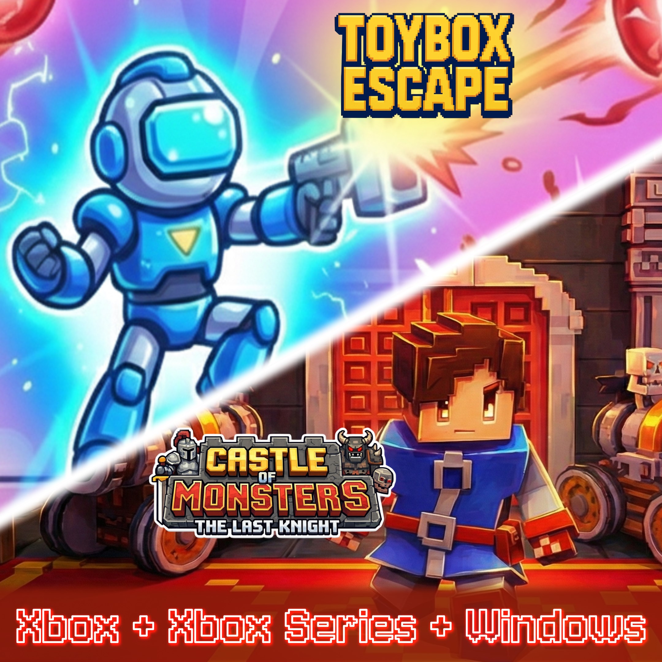 Toybox Escape & Castle of Monsters: The Last Knight (Bundle)
