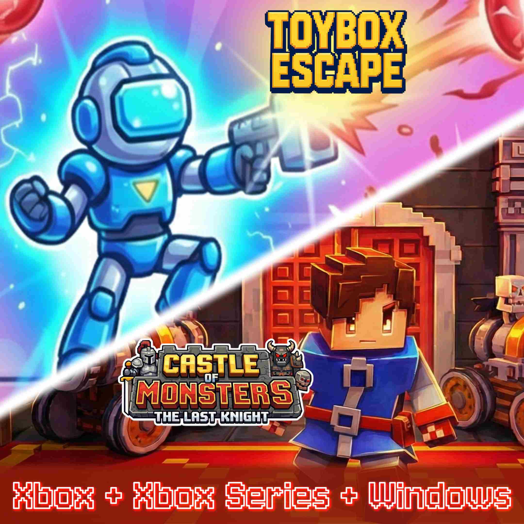 Toybox Escape & Castle of Monsters: The Last Knight (Bundle)