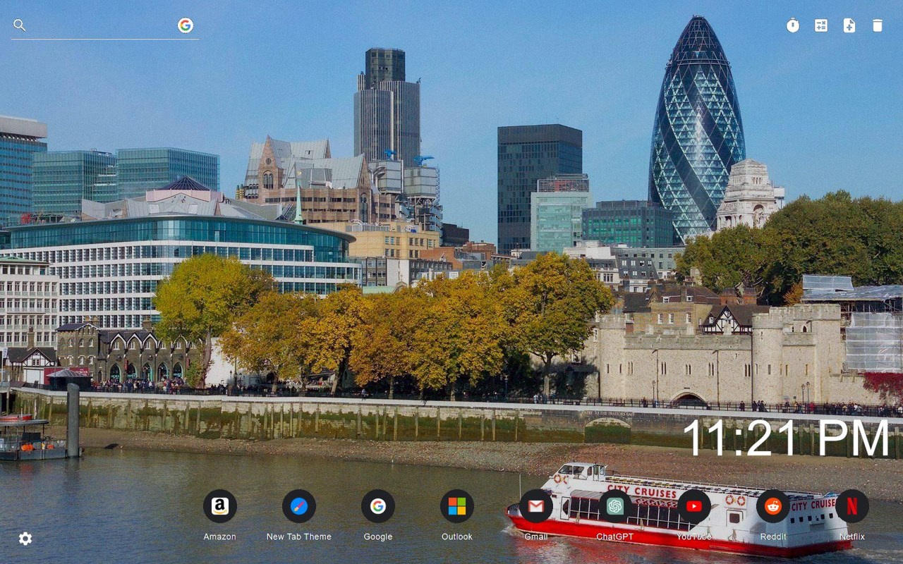 London Desktop Wallpaper New Tab