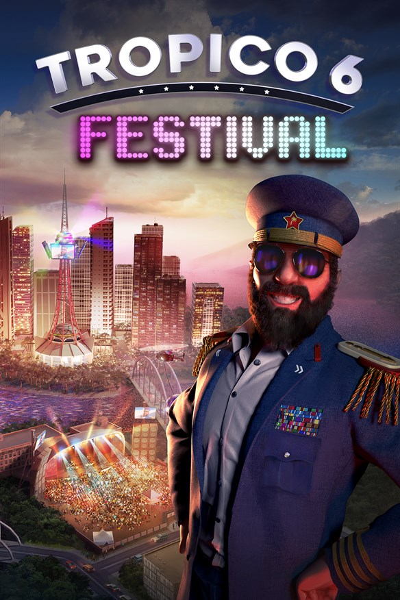 Tropico 6 - Festival Xbox Series X|S and Xbox One cover art