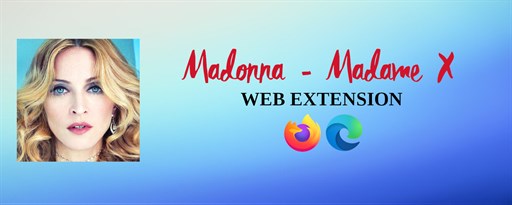 Madonna the web extension marquee promo image