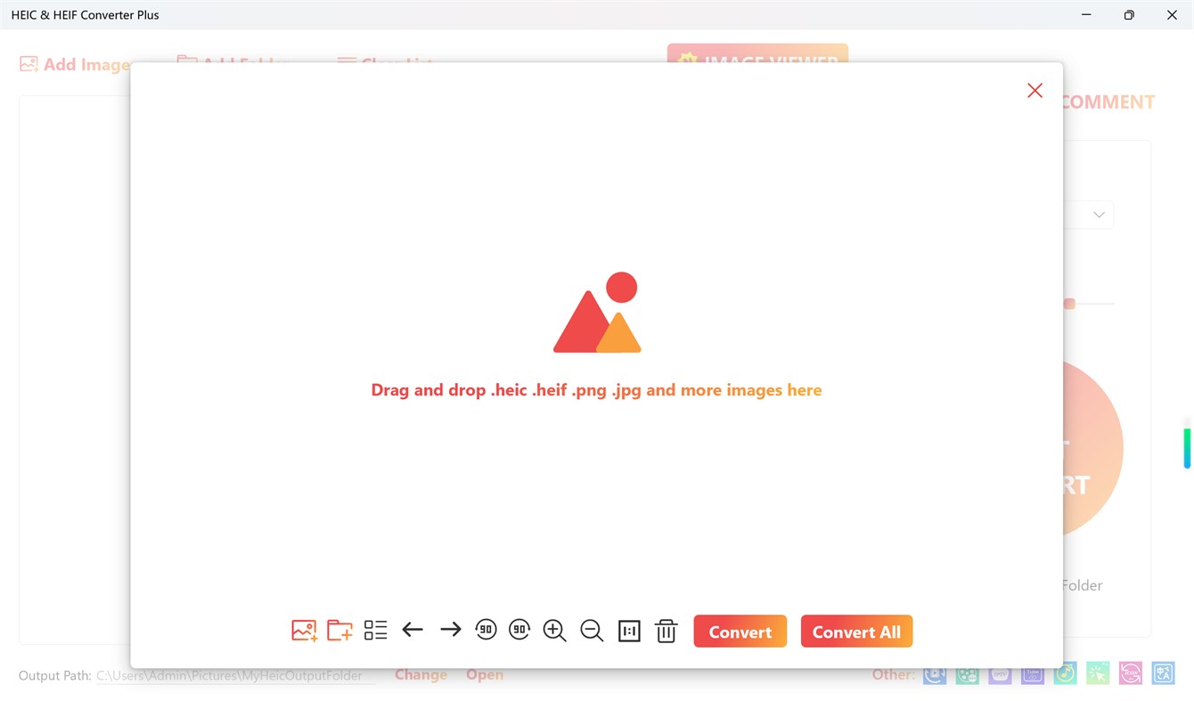 #4. HEIC Converter - Any Image Convert (Windows) Podle: Moonlight Tidal Technology