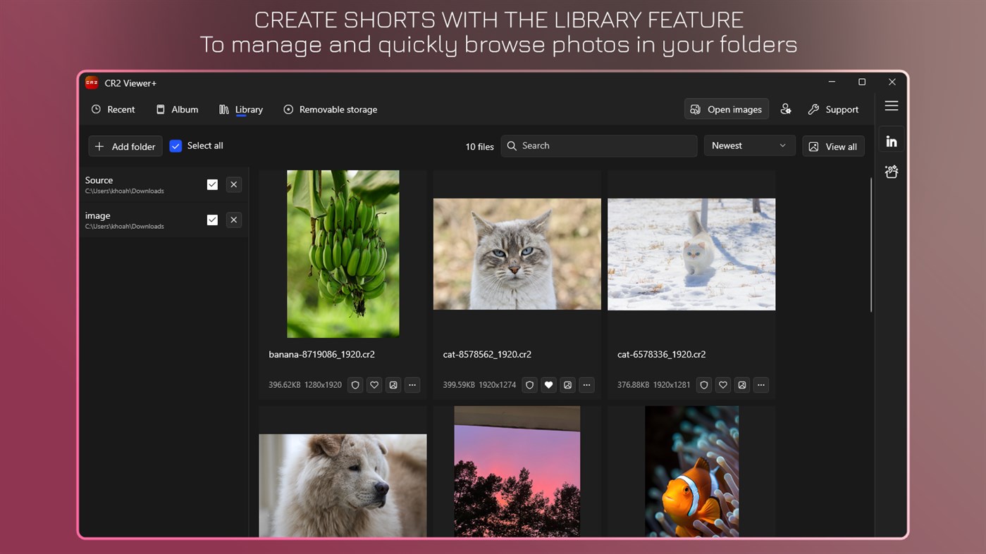#4. CR2 Viewer+ - CR2 to JPG (Windows) De: IO Vision