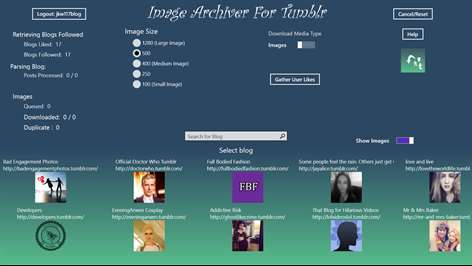 Image Archiver for Tumblr Screenshots 2