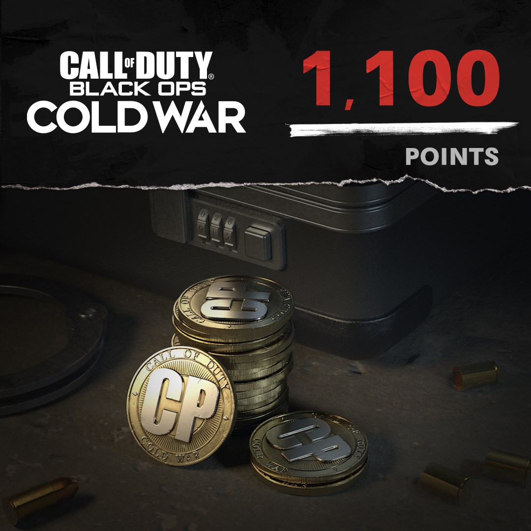 1,100 Call of Duty®: Black Ops Cold War Points