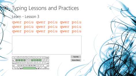 Typing Lessons and Practices Screenshots 2