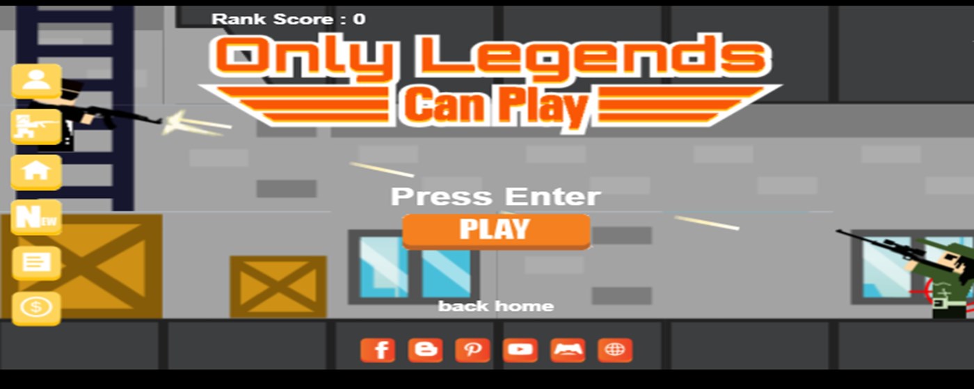 Only Legends Can Play Game marquee promo image
