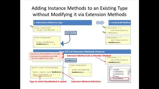 W8.1 Using C# 3.0 Extension Methods screenshot 3