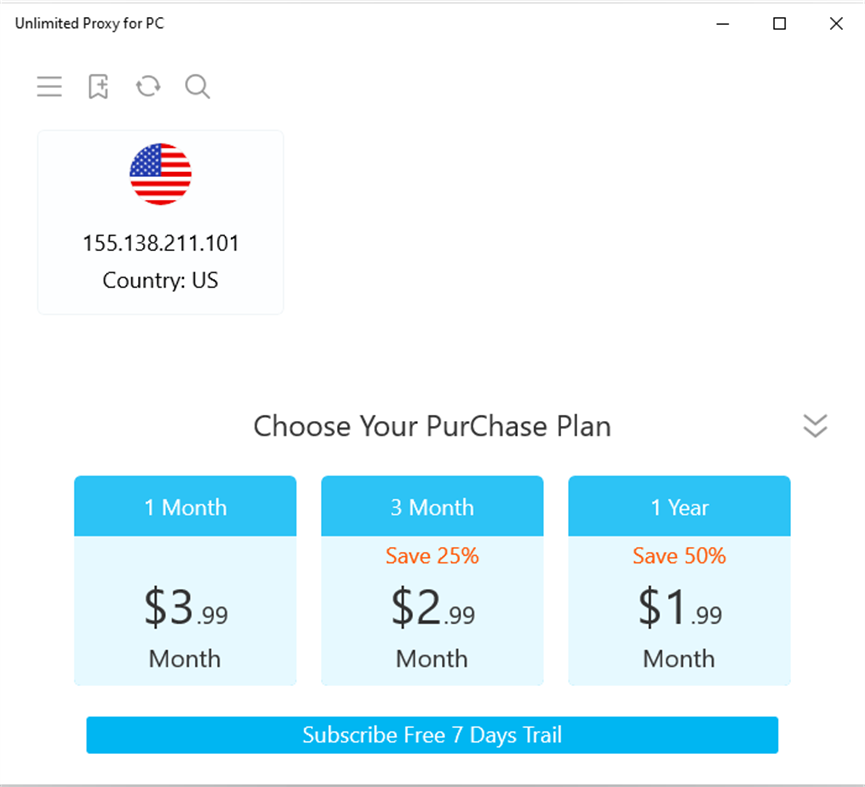 #1. Unlimited Proxy for PC (Windows) di: InternetOfThingsDev