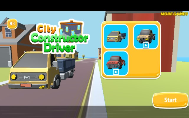 City Constructor Driver 3D Game