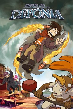 Cover poster for Chaos on Deponia