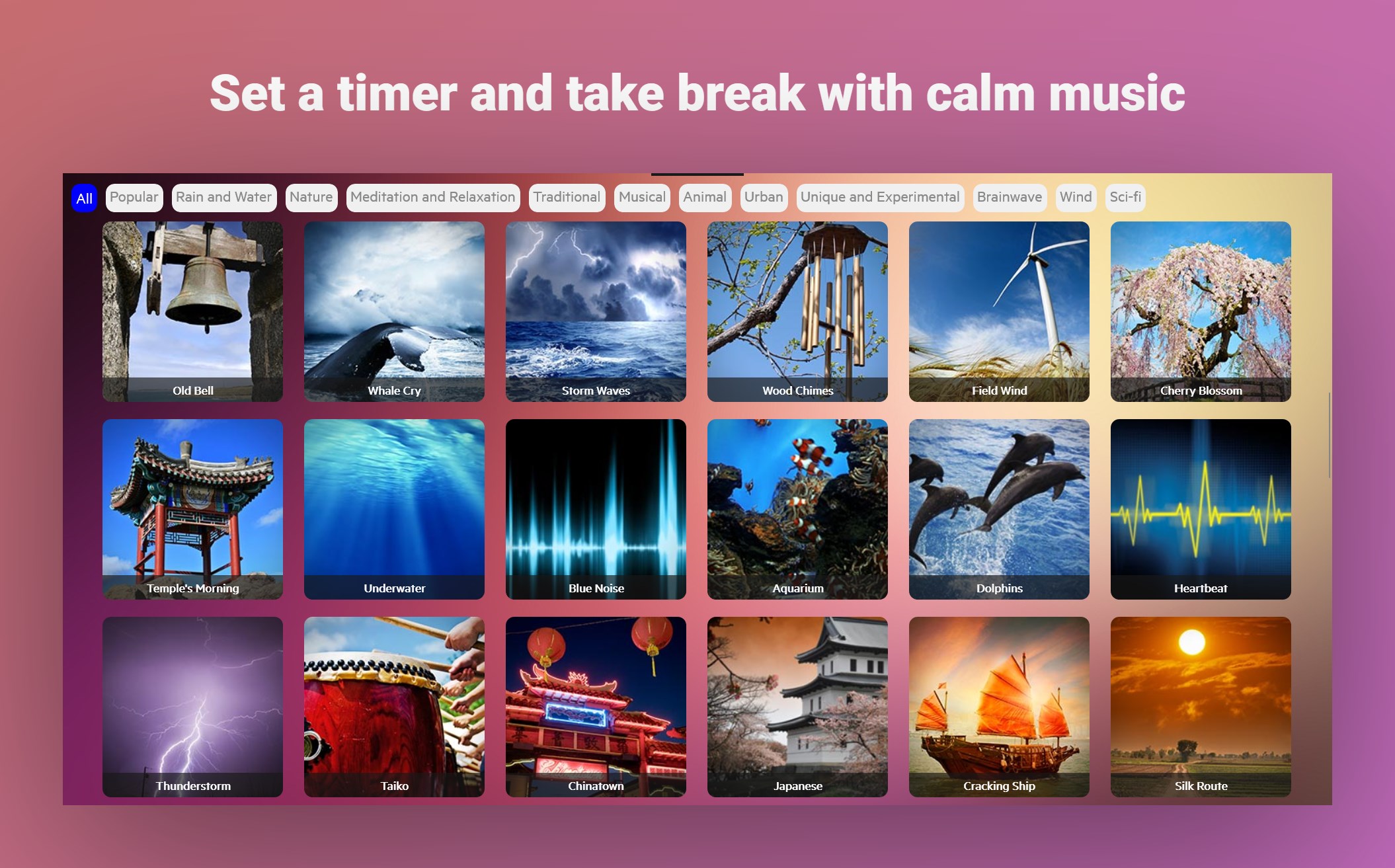 Calm Sleep Sounds screenshot