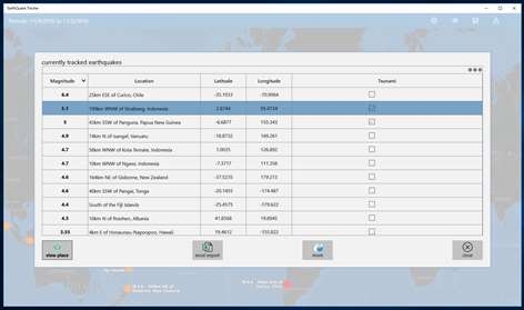 EarthQuake Tracker Screenshots 2