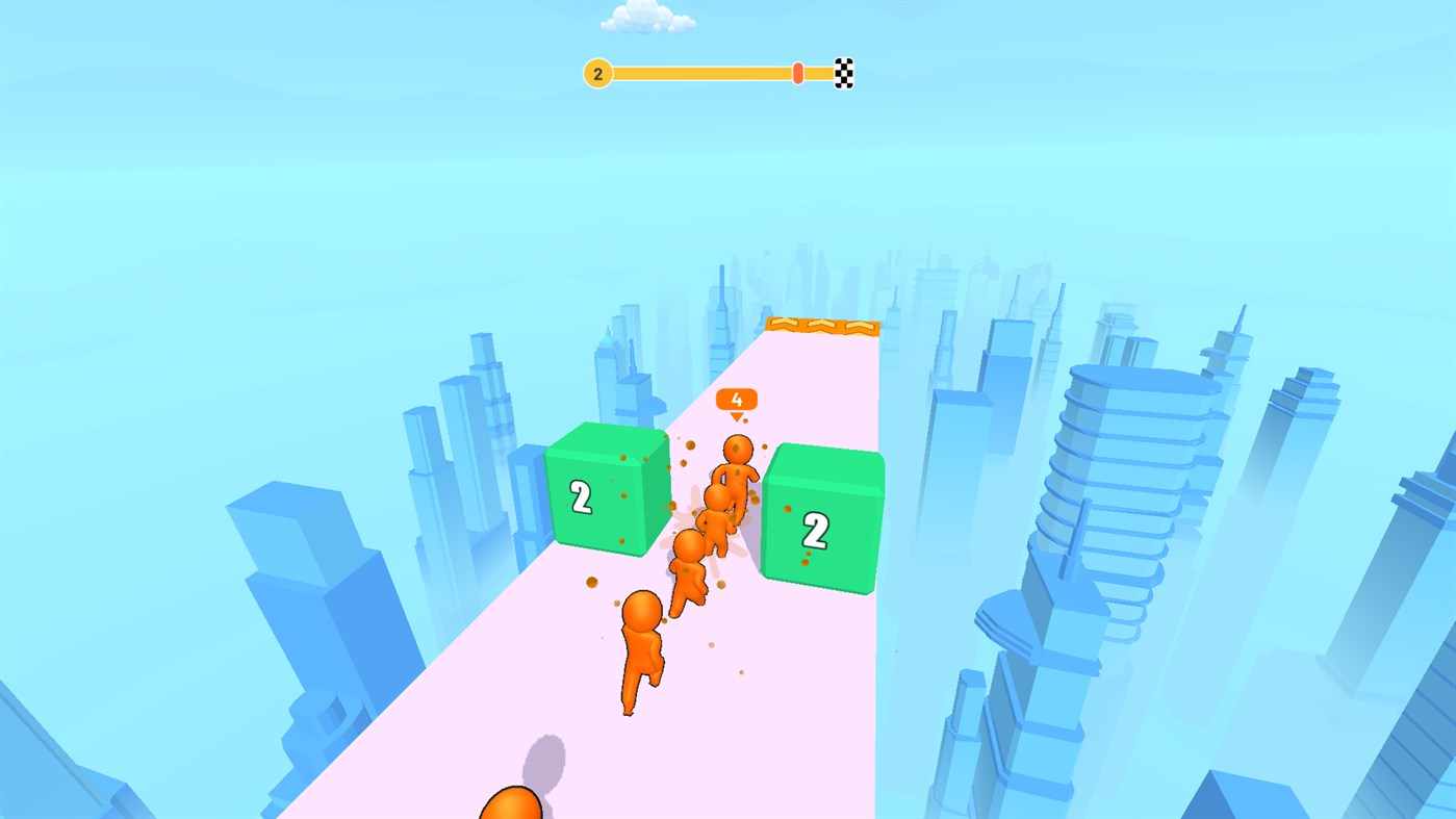 #3. Crowd Snake Dash (Windows) Podle: PeterHardiman