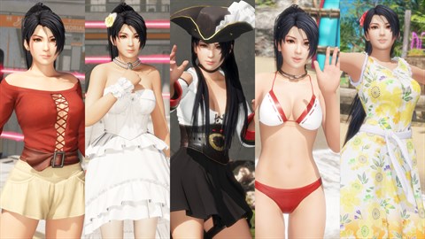 Pack de costumes de départ pour Momiji de DOA6